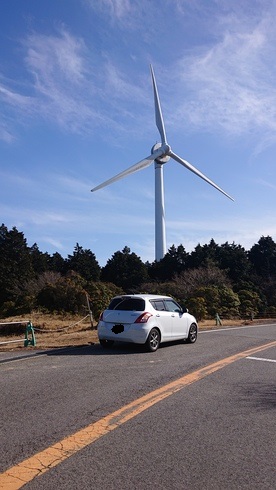 青山高原に行ってきました 普通車 ユニック 特殊車両も京都の今北自動車工業へ